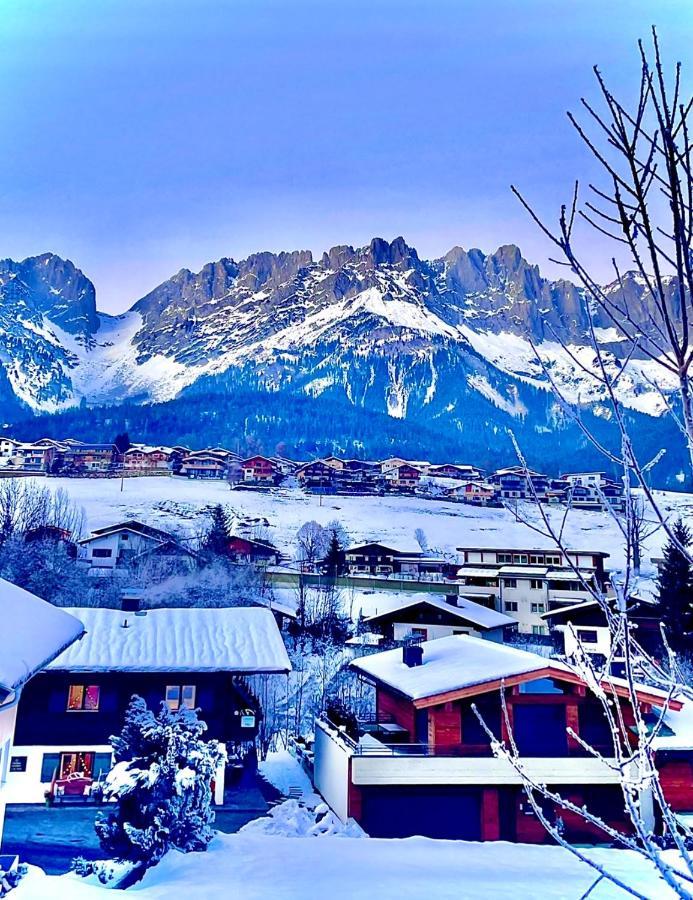 ホテルGaste-Haus Kaisers-Gluck Going am Wilden Kaiser エクステリア 写真